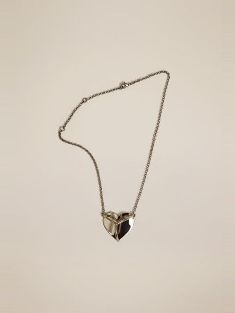 Y/Project Shield Y Heart Necklace