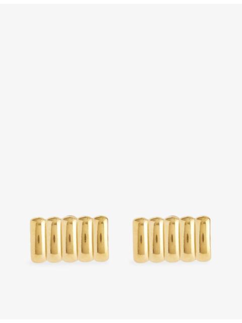 HEAVEN MAYHEM Clemmie Maxi 18ct Gold PVD Plated Stainless-Steel Earrings