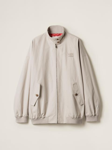 Miu Miu Panama cotton blouson jacket