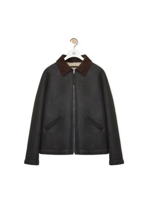 Loewe Workwear jacket in shearling
