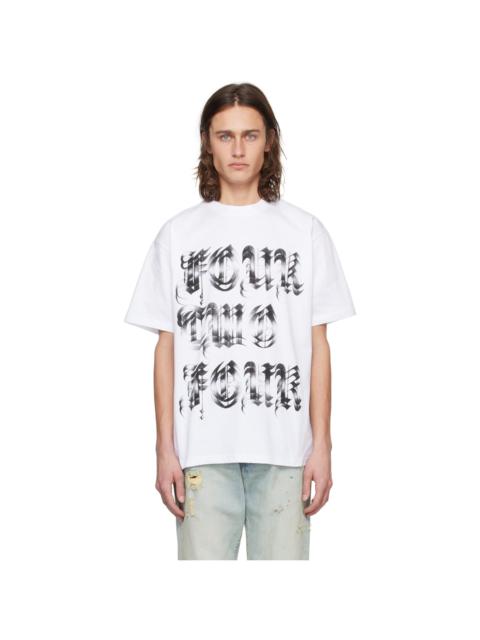 424 White Printed T-Shirt