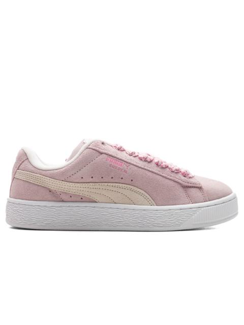 WOMEN'S SUEDE XL LACE - PINK