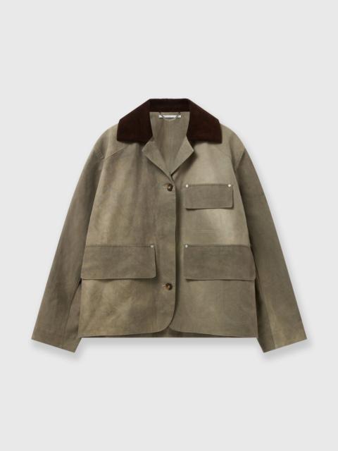 Stella McCartney Corduroy Collar Aged Jacket
