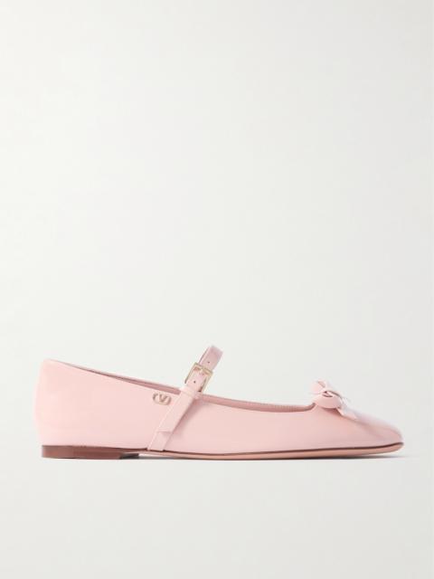 Valentino Romance Bow 발레 플랫