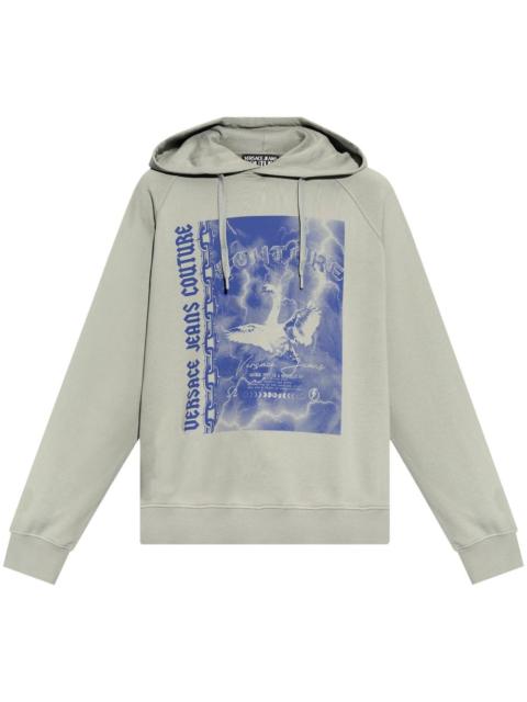 VERSACE JEANS COUTURE Swan logo hoodie