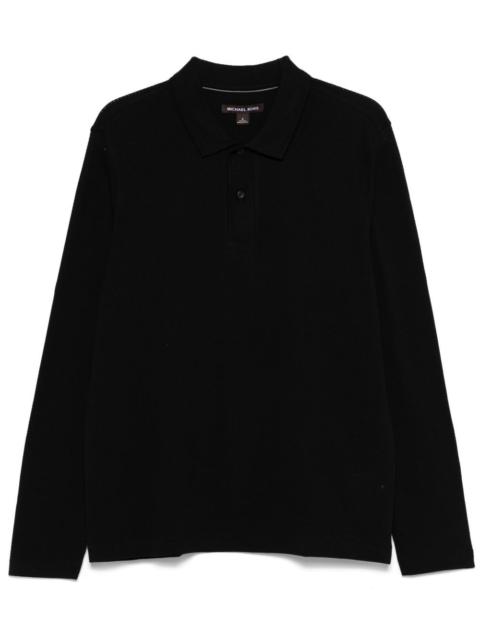 MICHAEL KORS waffle-knit polo shirt