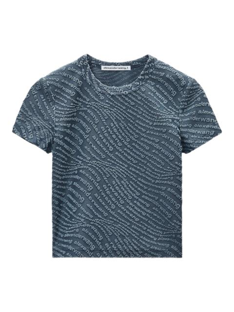 Alexander Wang Jacquard Logo Baby Tee