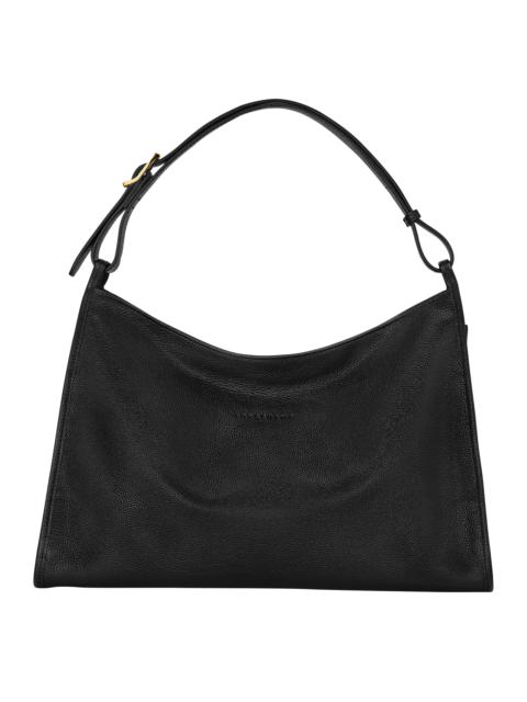 Longchamp Le Foulonné XL Shoulder bag Black - Leather