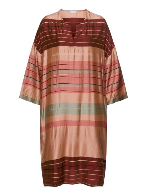 HANRO Hannah Striped Color Block Caftan