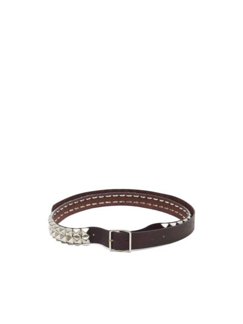 UNDERCOVER studded leather belt