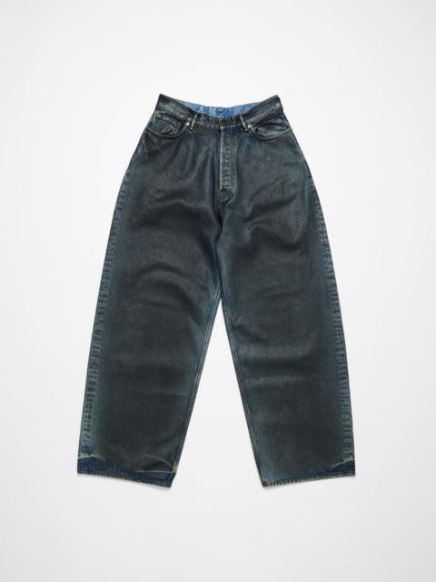 Super baggy fit jeans - 2023 - Black/mid blue