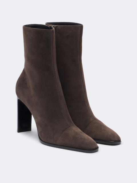 SAINT LAURENT Venetia suede ankle boots