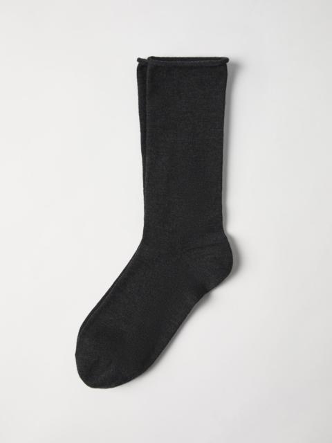 Brunello Cucinelli Stretch cashmere knit socks