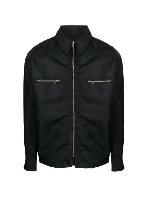 GmbH zip-up shirt jacket