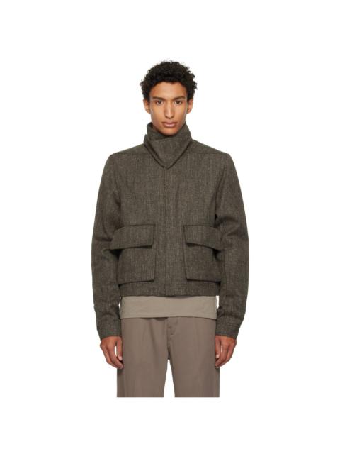 Rick Owens Gray Tower Alice Jacket