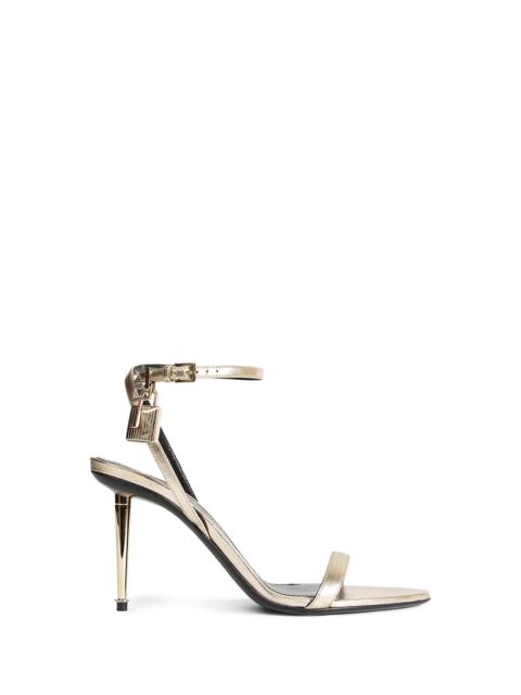 TOM FORD Laminated Nappa Pointy Naket Sandal