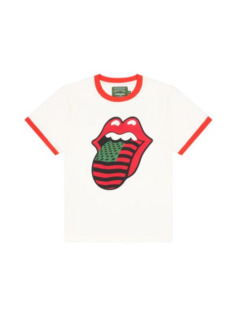 DENIM TEARS Denim Tears x Rolling Stones Ringer Tee Multicolor