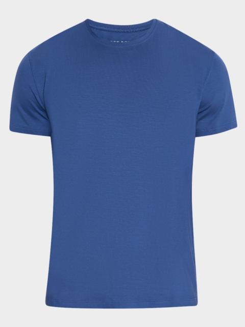 Derek Rose Men's Basel Micro-Modal Crewneck T-Shirt