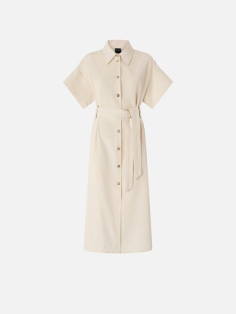 PINKO MIDI SHIRT DRESS WITH BELT