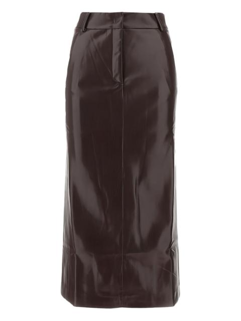 THE ANDAMANE concealed-fastening straight skirt