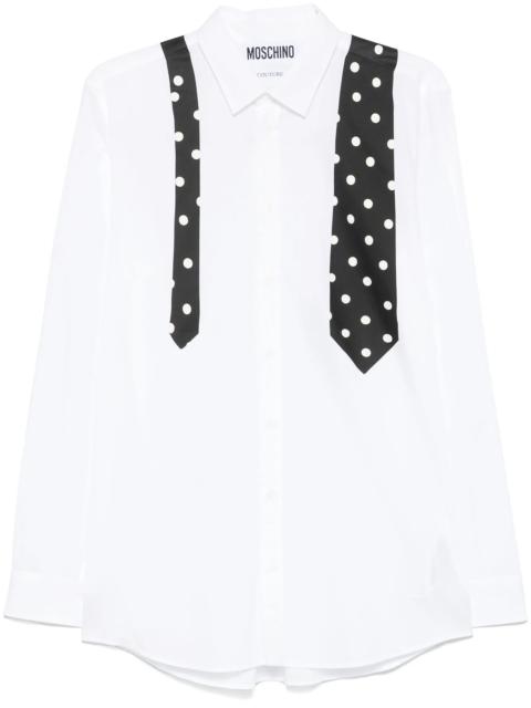 Moschino Tie-print Shirt