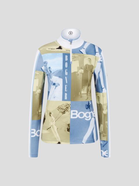 BOGNER Beline First layer in Light blue/Beige