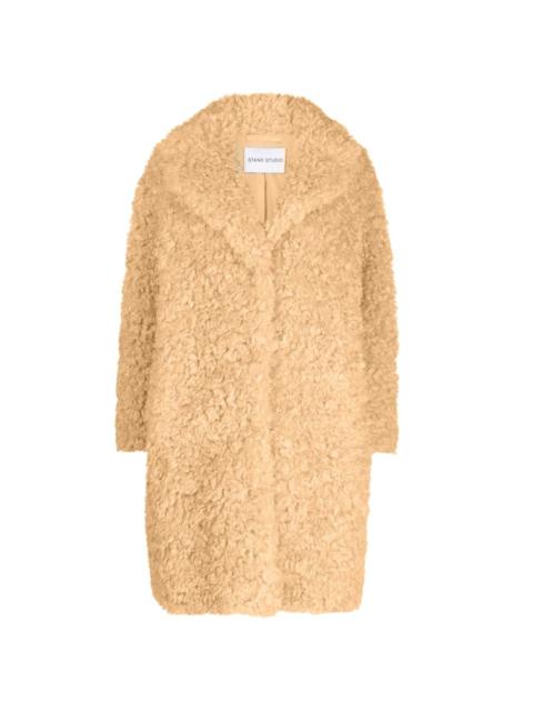 STAND STUDIO Camille faux-shearling coat