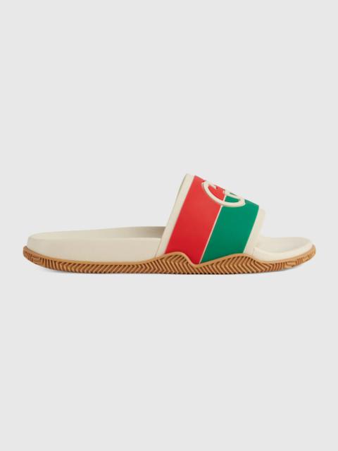 Women's Interlocking G slide sandal