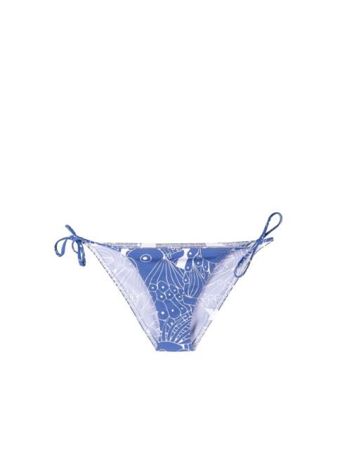 Gerardo bird-print bikini bottoms