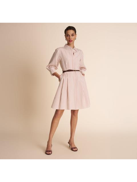 M.M.LaFleur Marla Vacation Dress - Striped Dobby