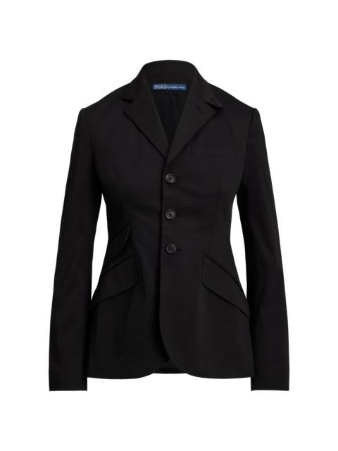 Polo Ralph Lauren Women's Slim-Fit Single-Breasted Woven Blazer - Polo Black