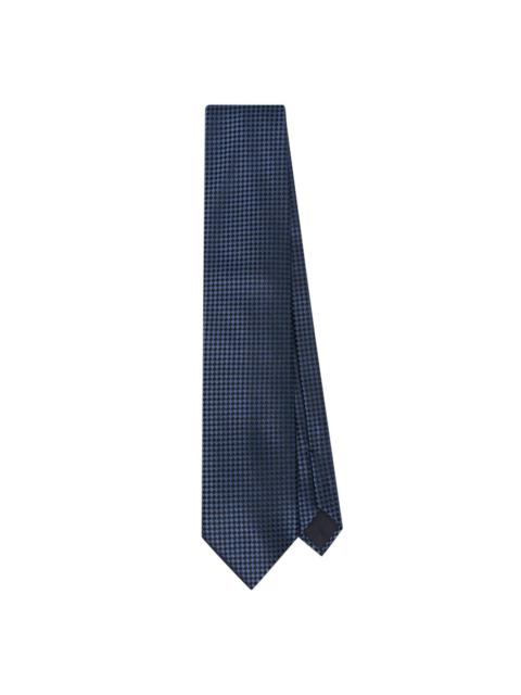 patterned-jacquard tie