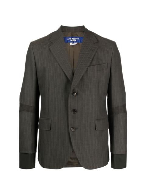 notched-lapels wool blazer