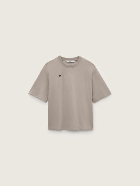 PANGAIA Womens Oversized T-Shirt - Limestone Dust