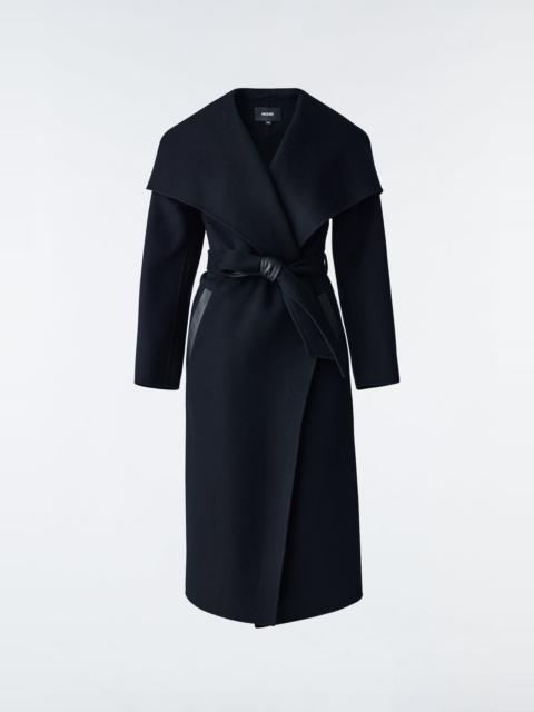 MACKAGE KATE double-face wool robe coat
