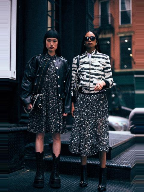 R13 SHRUNKEN JACKET WITH STAND COLLAR