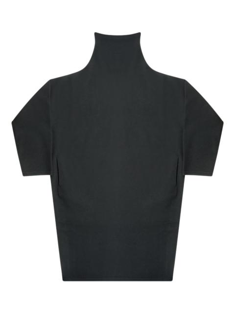 The Row funnel-neck short-sleeve top