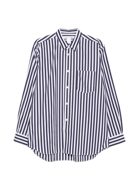 Comme Des Garçons striped pocket shirt