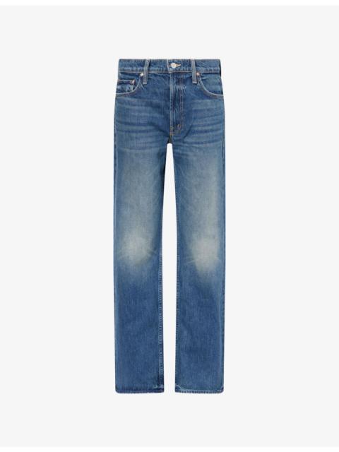 MOTHER The Reifler Straight-Leg Denim Jeans
