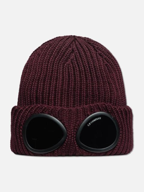 C.P. Company EXTRA FINE MERINO WOOL GOGGLE BEANIE