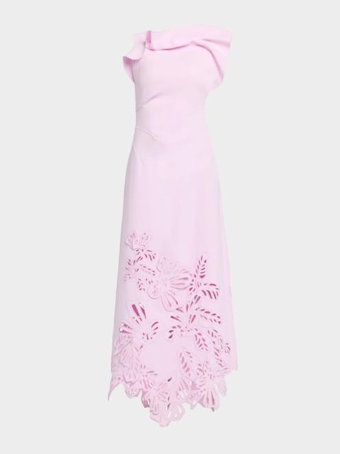 Acler Lessonall Embroidered Maxi Dress