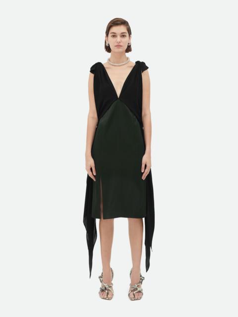Bottega Veneta Fluid Silk Midi Dress