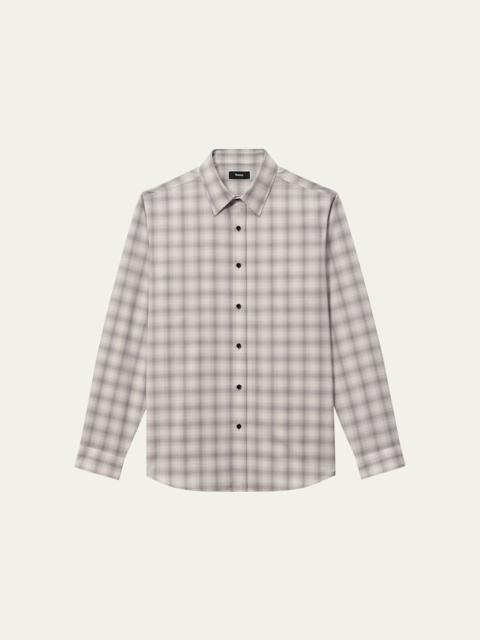 Theory Men's Irving Check Sport Shirt
