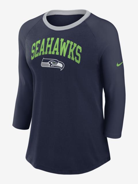 Nike Seattle Seahawks Women's Nike NFL 3/4-Sleeve T-Shirt