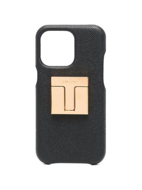 TOM FORD logo-plaque iPhone 8 Pro case