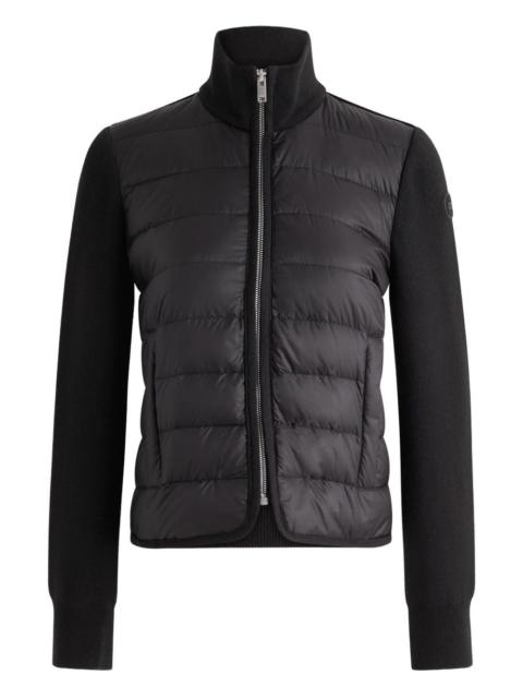 Fusalp Somarra quilted knitted bomber jacket
