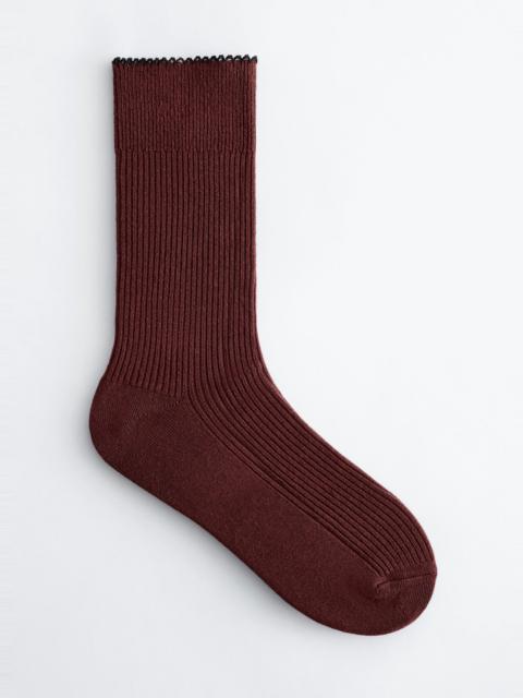 & Other Stories Rib-Knit Socks