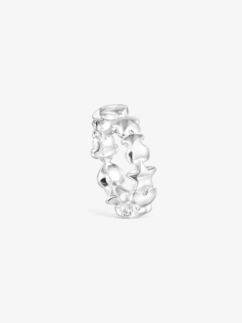TOUS Silver TOUS Mini Icons Ring with Bear, Heart and Flower motifs