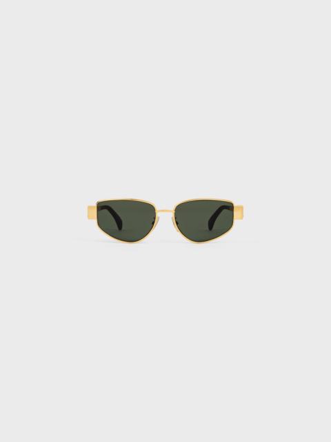 CELINE Triomphe Metal 04 Sunglasses in Metal