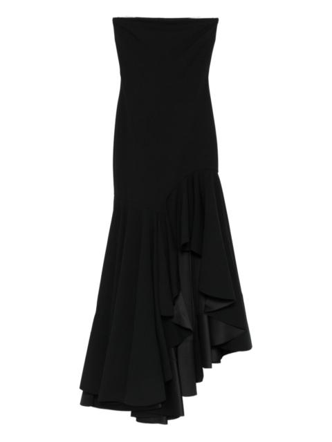 SOLACE LONDON The Hani asymmetric dress